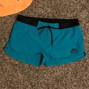 Teal Nike shorts!